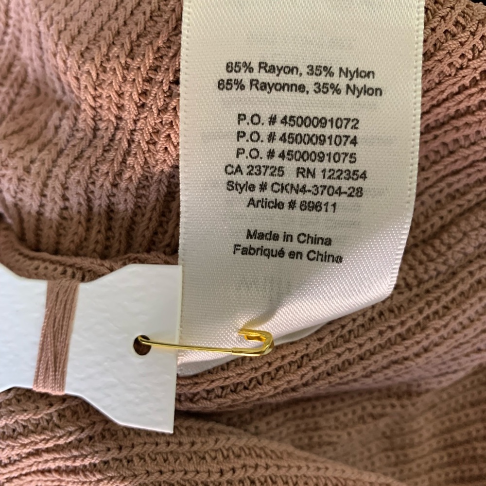 NWT WILFRED SALOME CREW NEXK WITH ARM TIES SWEATER - Picture 9 of 9